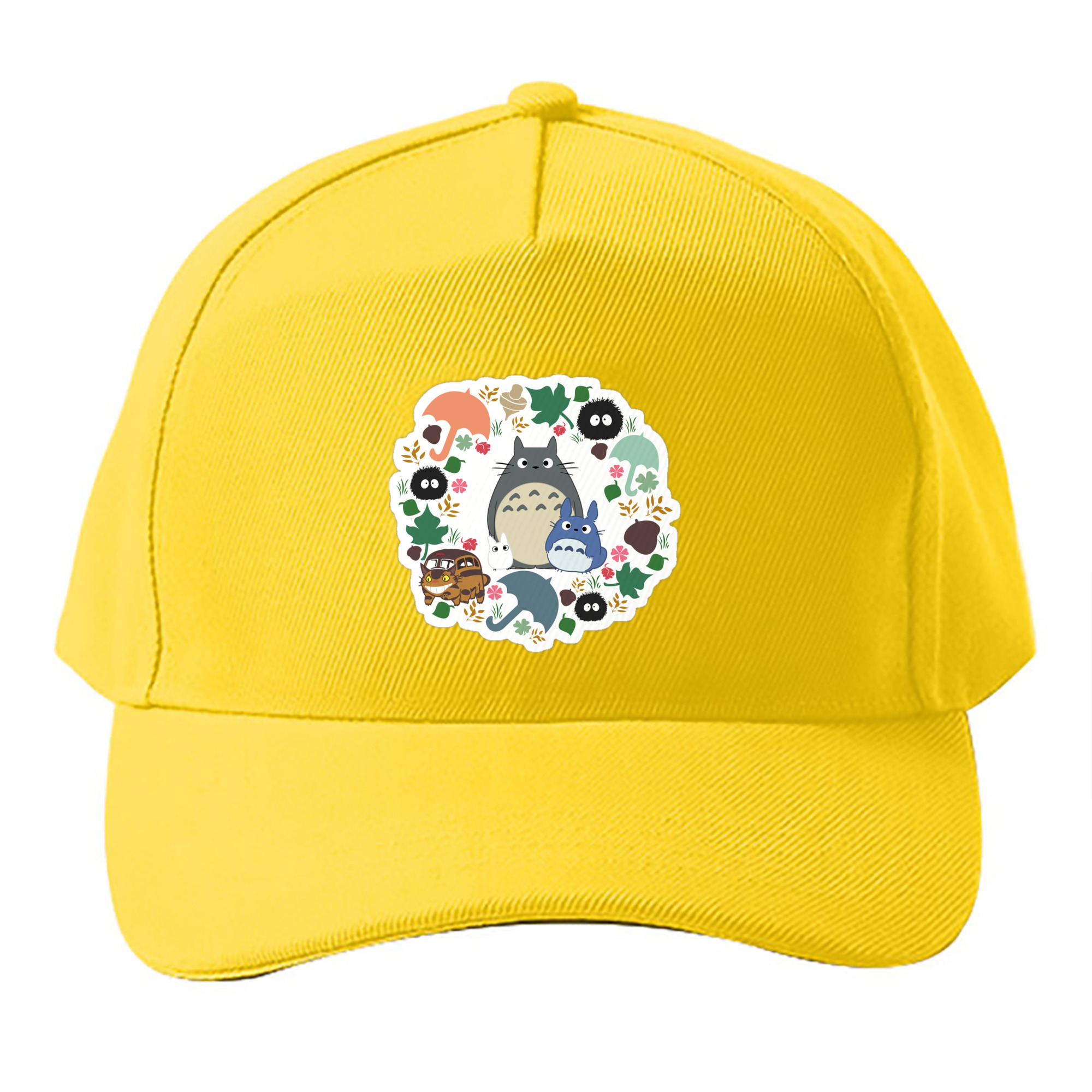 （画像用） となりのトトロ 草壁メイ 草壁サツキ My Neighbor Totoro Satsuki Kusakabe Mei Kusakabe ベースボールキャップ 綿100％ 男女兼用 帽子 スポーツ